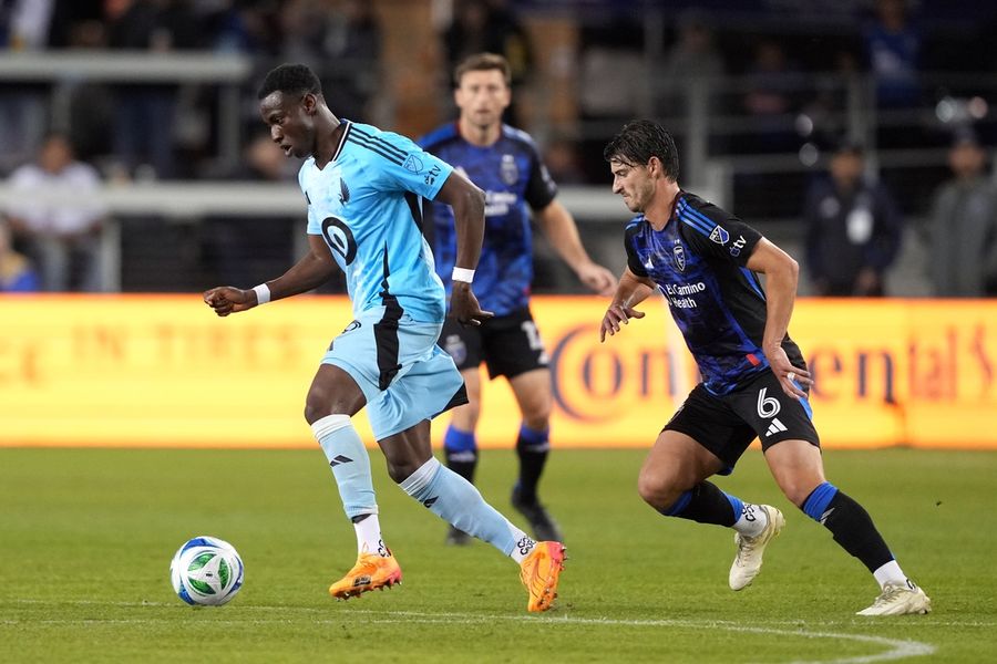 Minnesota United make Kelvin Yeboah's goal hold up to beat San Jose