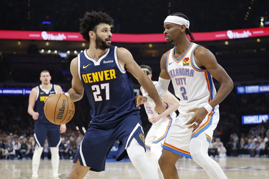 Nikola Jokic (35), Jamal Murray (34) lift Nuggets over Thunder