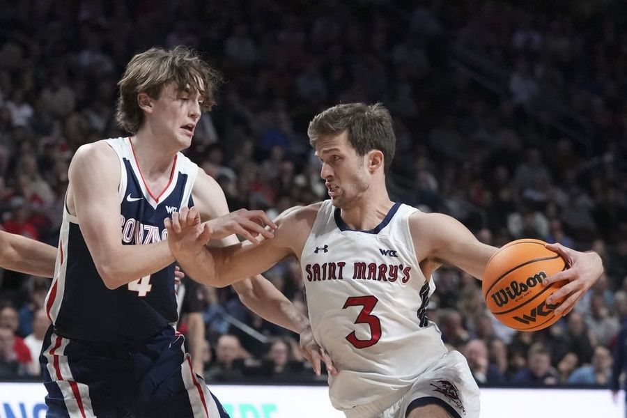 No. 21 Saint Mary's tops No. 17 Gonzaga to win WCC tourney